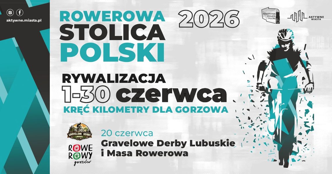 Kręć kilometry dla Gorzowa - Rowerowa Stolica Polski Kręć kilometry dla Gorzowa - Rowerowa Stolica Polski