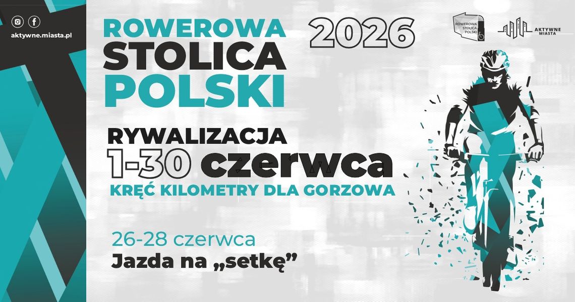 Kręć kilometry dla Gorzowa - Rowerowa Stolica Polski Kręć kilometry dla Gorzowa - Rowerowa Stolica Polski