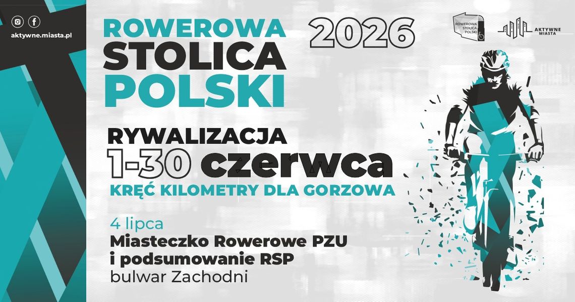 Kręć kilometry dla Gorzowa - Rowerowa Stolica Polski Kręć kilometry dla Gorzowa - Rowerowa Stolica Polski