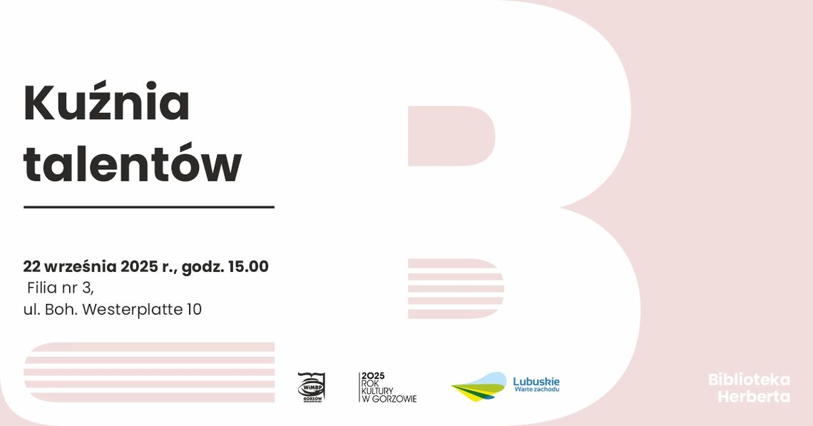 Kuźnia talentów – zajęcia interdyscyplinarne dla dzieci i młodzieży Kuźnia talentów – zajęcia interdyscyplinarne dla dzieci i młodzieży