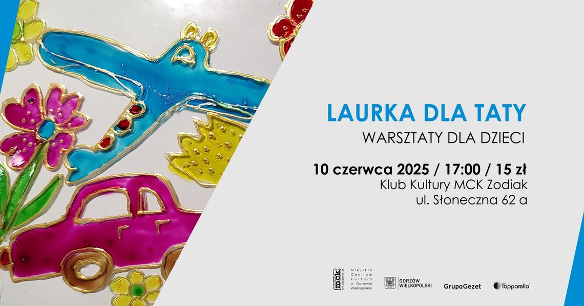 Laurka dla taty - warsztaty dla dzieci Laurka dla taty - warsztaty dla dzieci