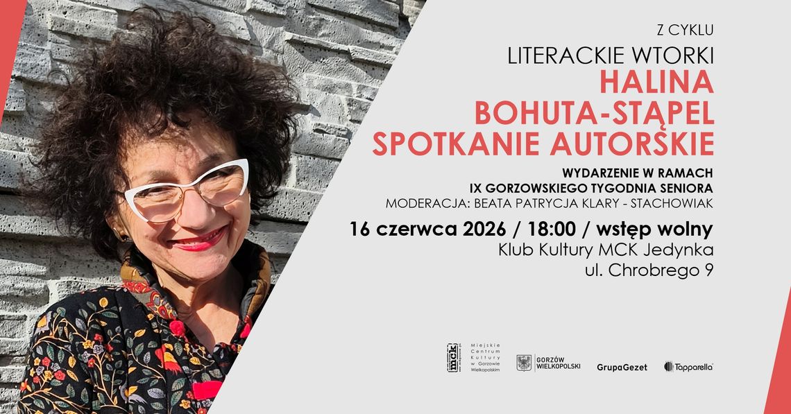 Literackie wtorki - spotkanie autorskie Haliny Bohuty-Stąpel