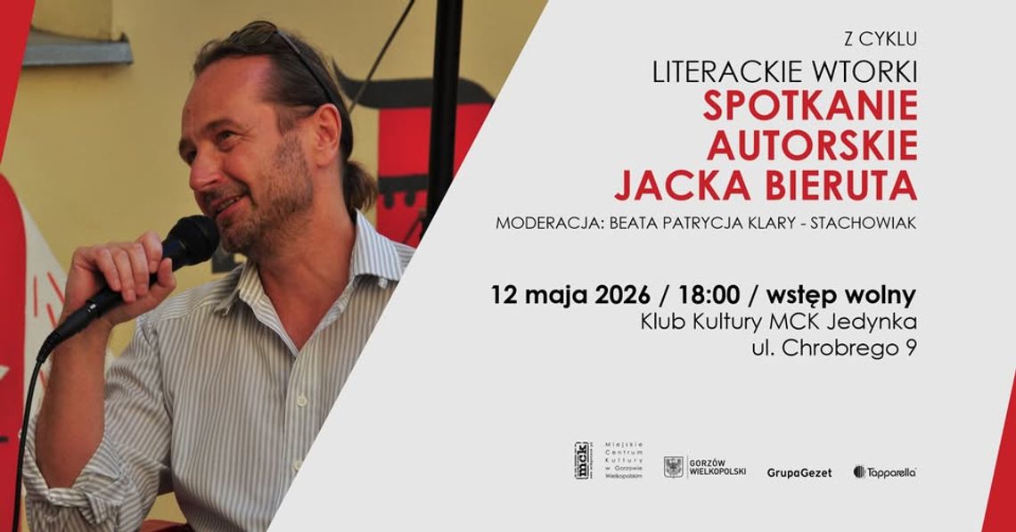 Literackie wtorki - spotkanie autorskie Jacka Bieruta
