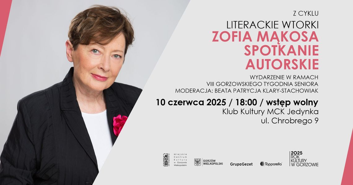 Literackie wtorki - spotkanie autorskie Zofii Mąkosy Literackie wtorki - spotkanie autorskie Zofii Mąkosy