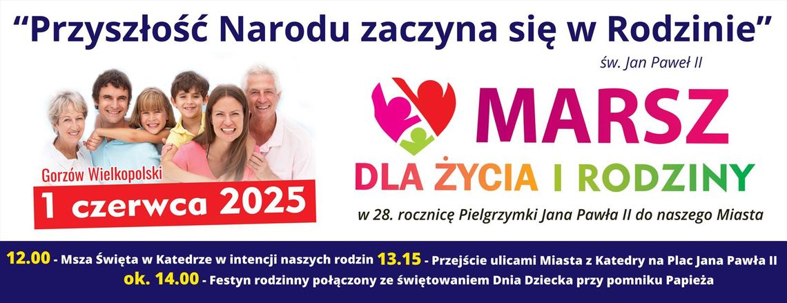Marsz dla życia i rodziny Marsz dla życia i rodziny