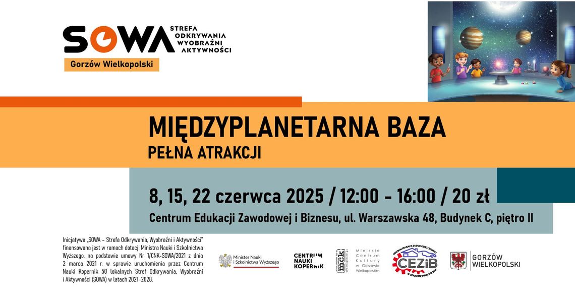 Międzyplanetarna baza pełna atrakcji w SOWA Międzyplanetarna baza pełna atrakcji w SOWA