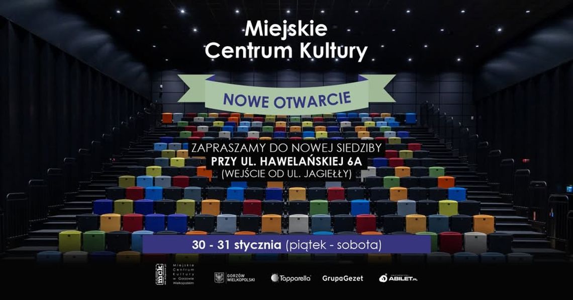 Miejskie Centrum Kultury - Nowe otwarcie