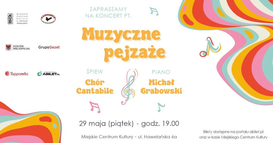 Muzyczne pejzaże - koncert Chóru Cantabile Muzyczne pejzaże - koncert Chóru Cantabile