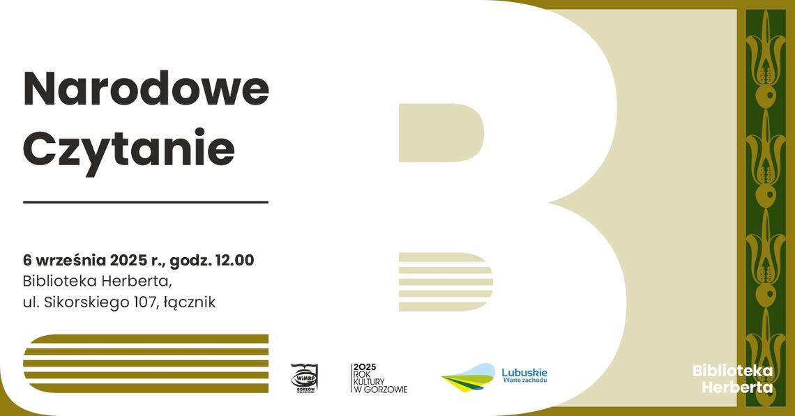 Narodowe Czytanie – prelekcja Anety Gizińskiej-Hwozdyk Narodowe Czytanie – prelekcja Anety Gizińskiej-Hwozdyk