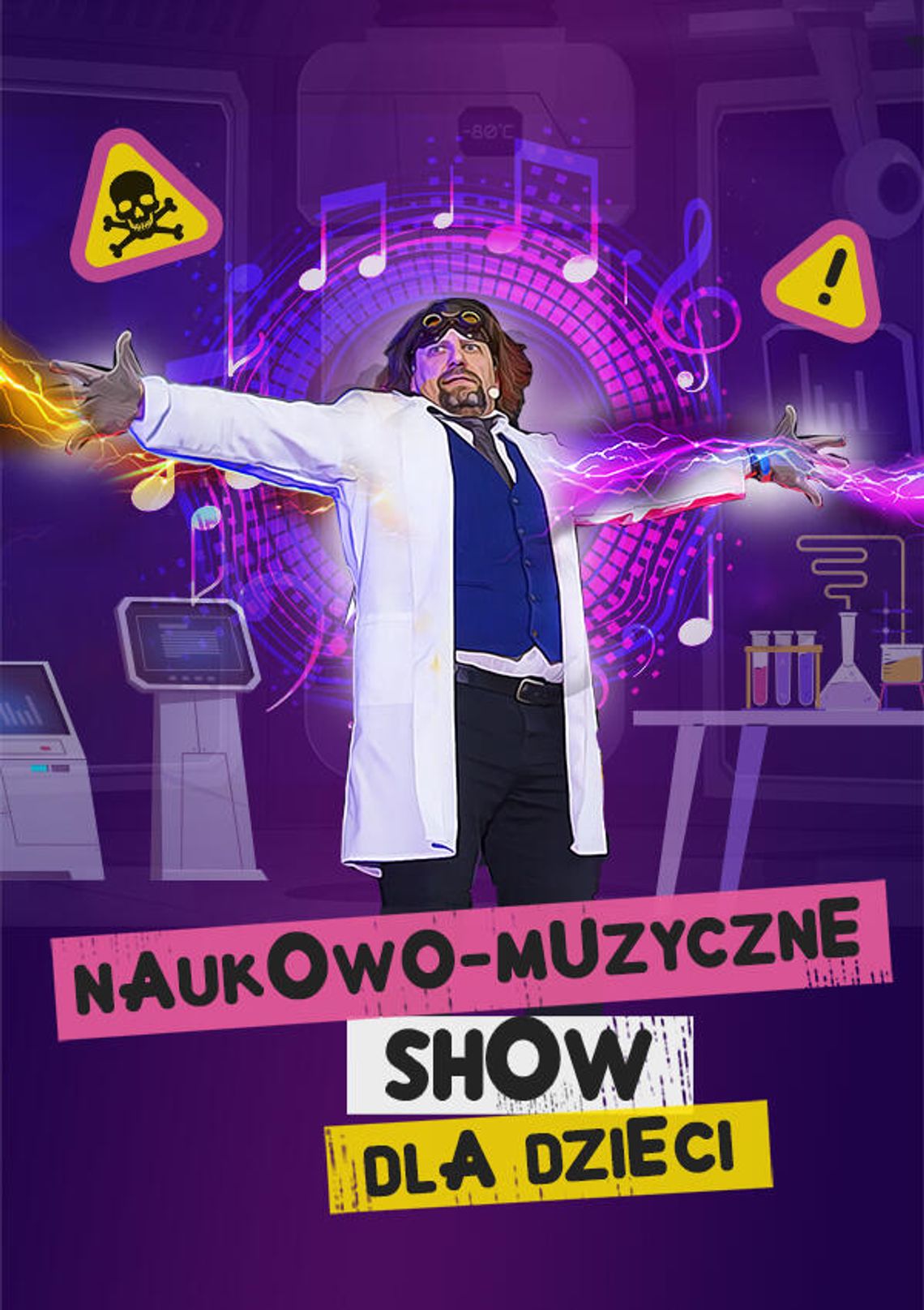 NAUKOWO-MUZYCZNE SHOW DLA DZIECI - Szaleni Naukowcy