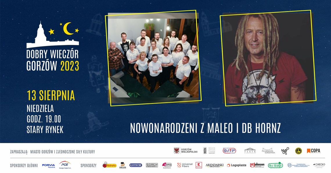 Nowonarodzeni z Maleo i db HornZ - Dobry Wieczór Gorzów 2023 Nowonarodzeni z Maleo i db HornZ - Dobry Wieczór Gorzów 2023