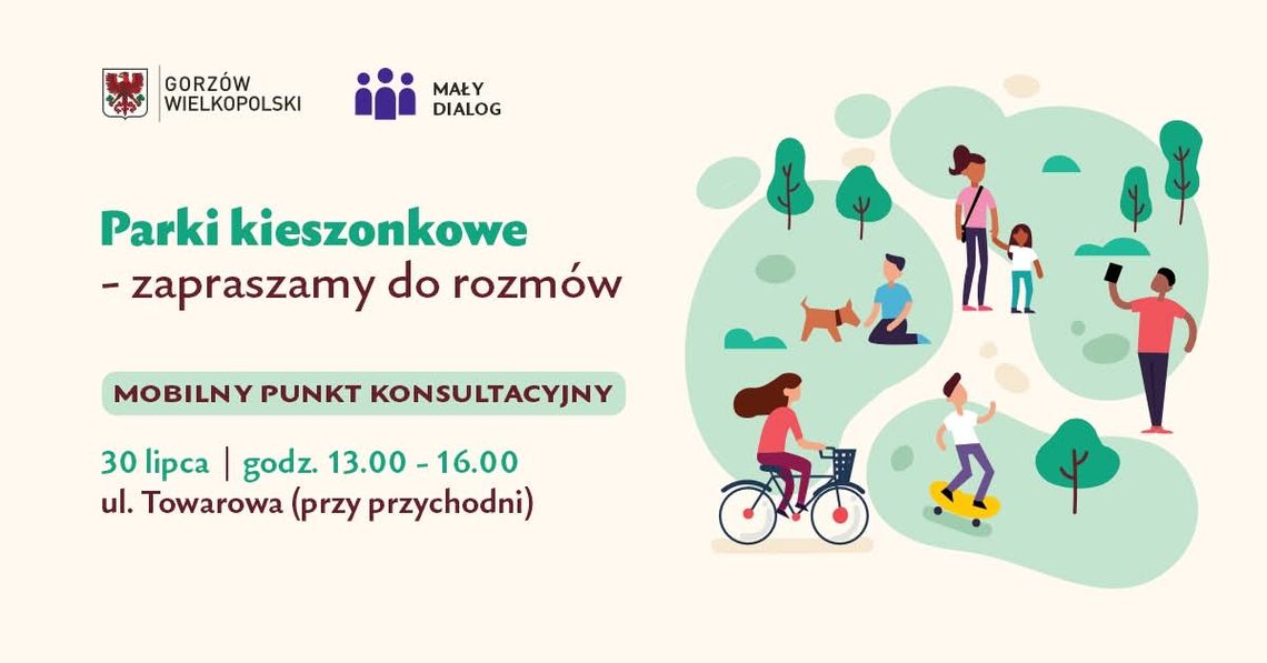 Parki kieszonkowe - Mobilny Punkt Konsultacyjny
