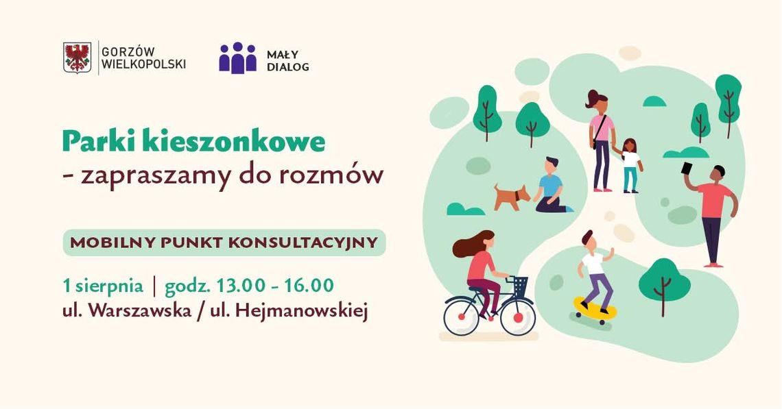 Parki kieszonkowe - Mobilny Punkt Konsultacyjny