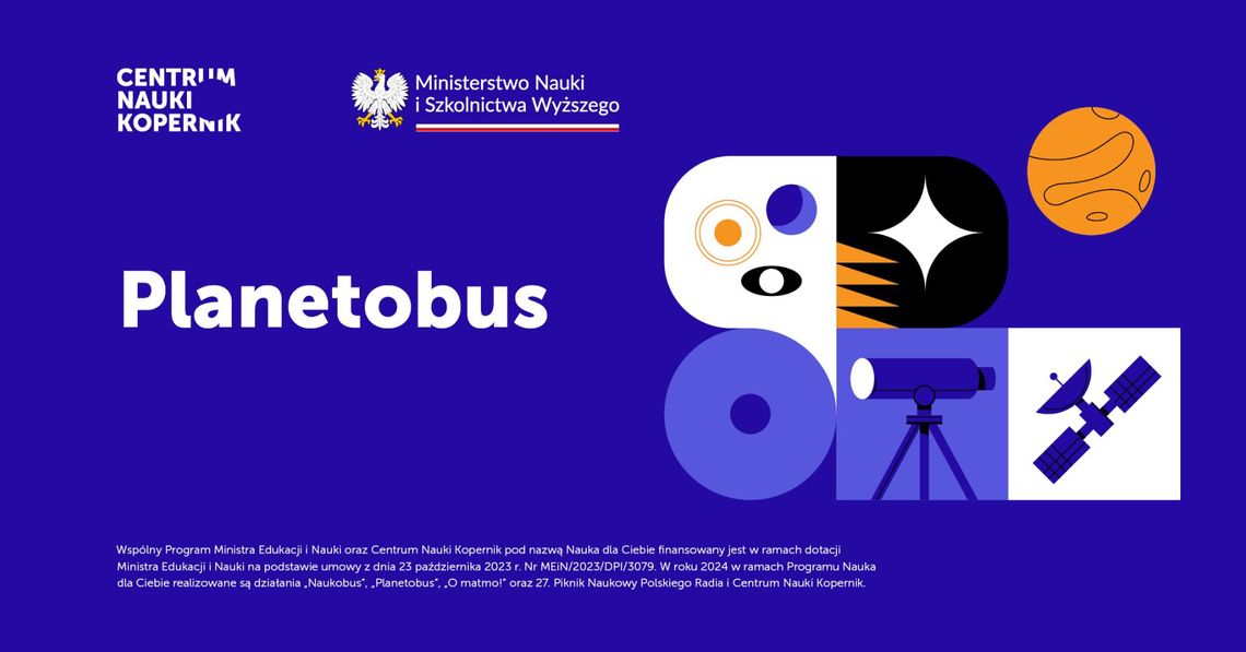 PLANETOBUS – mobilne planetarium w MCK PLANETOBUS – mobilne planetarium w MCK