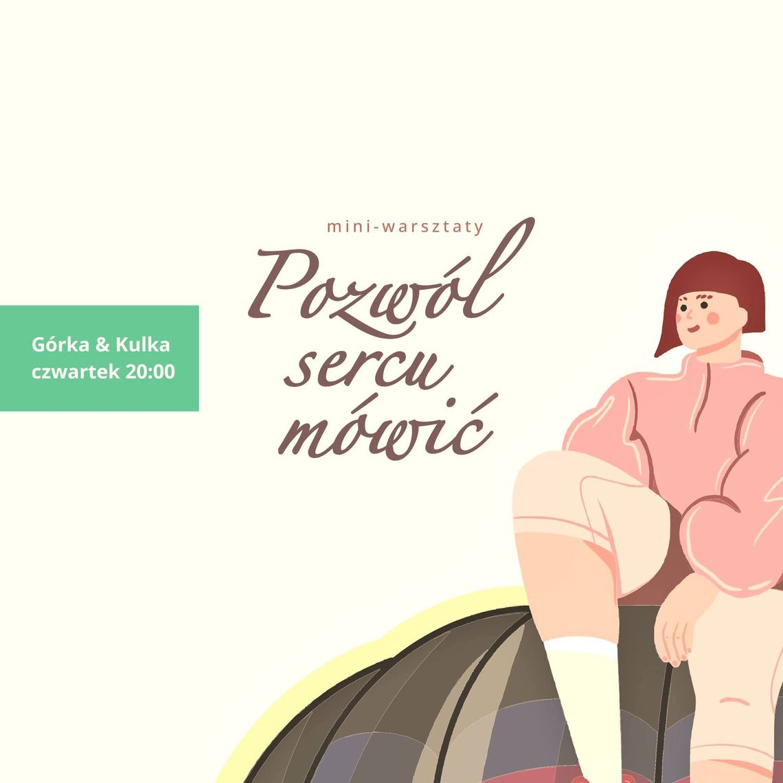 Pozwól sercu mówić - miniwarsztaty Pozwól sercu mówić - miniwarsztaty