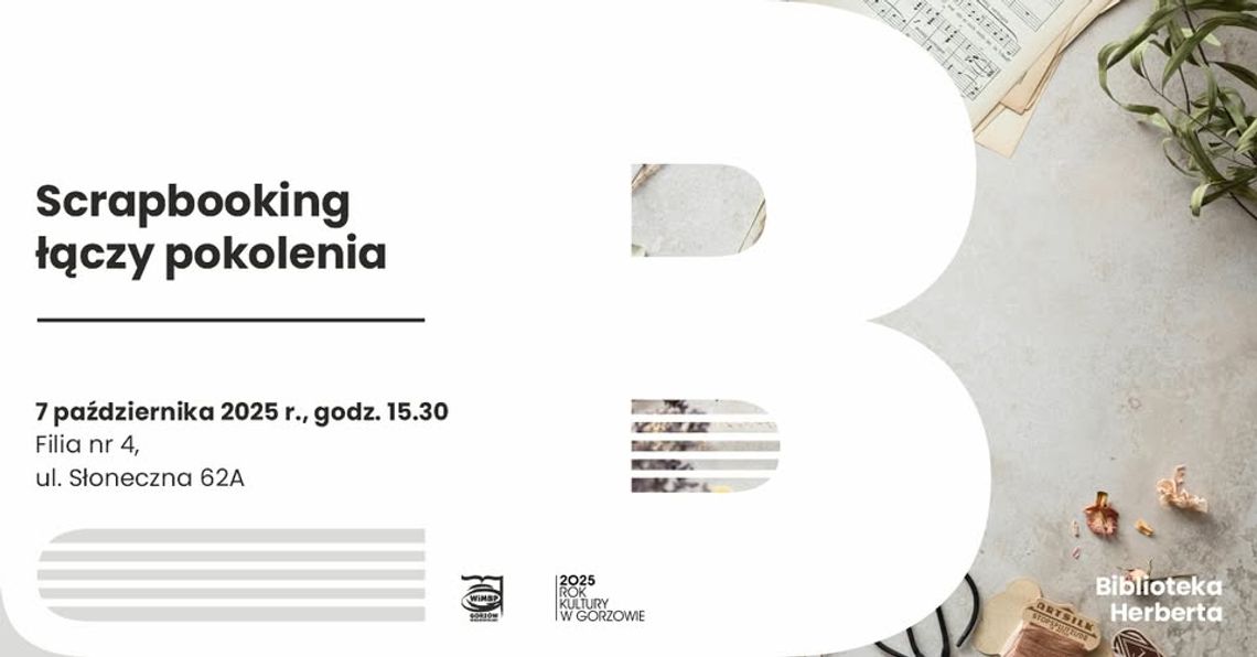 Scrapbooking łączy pokolenia – warsztaty rękodzieła dla seniorów i młodzieży Scrapbooking łączy pokolenia – warsztaty rękodzieła dla seniorów i młodzieży