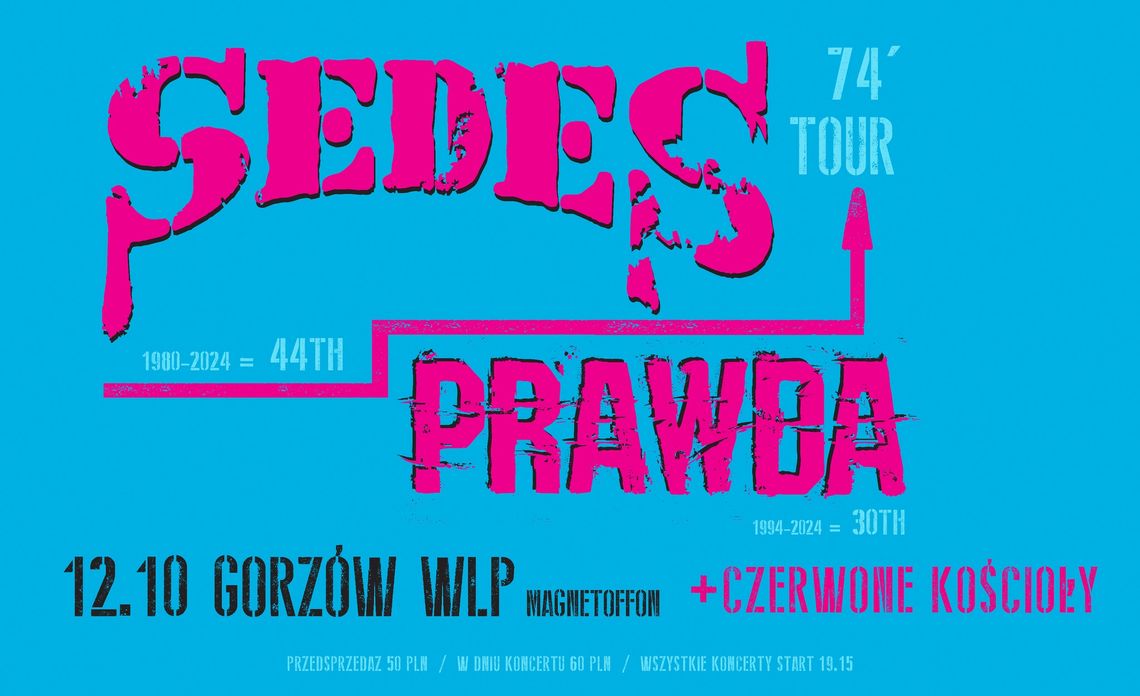 SEDES + PRAWDA + CZERWONE KOŚCIOŁY w MagnetOffOnie SEDES + PRAWDA + CZERWONE KOŚCIOŁY w MagnetOffOnie