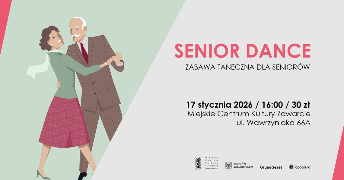 Senior Dance – zabawa taneczna dla seniorów