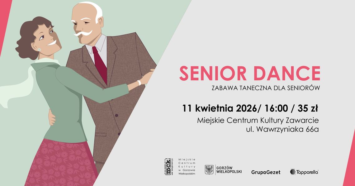 Senior Dance – zabawa taneczna dla seniorów