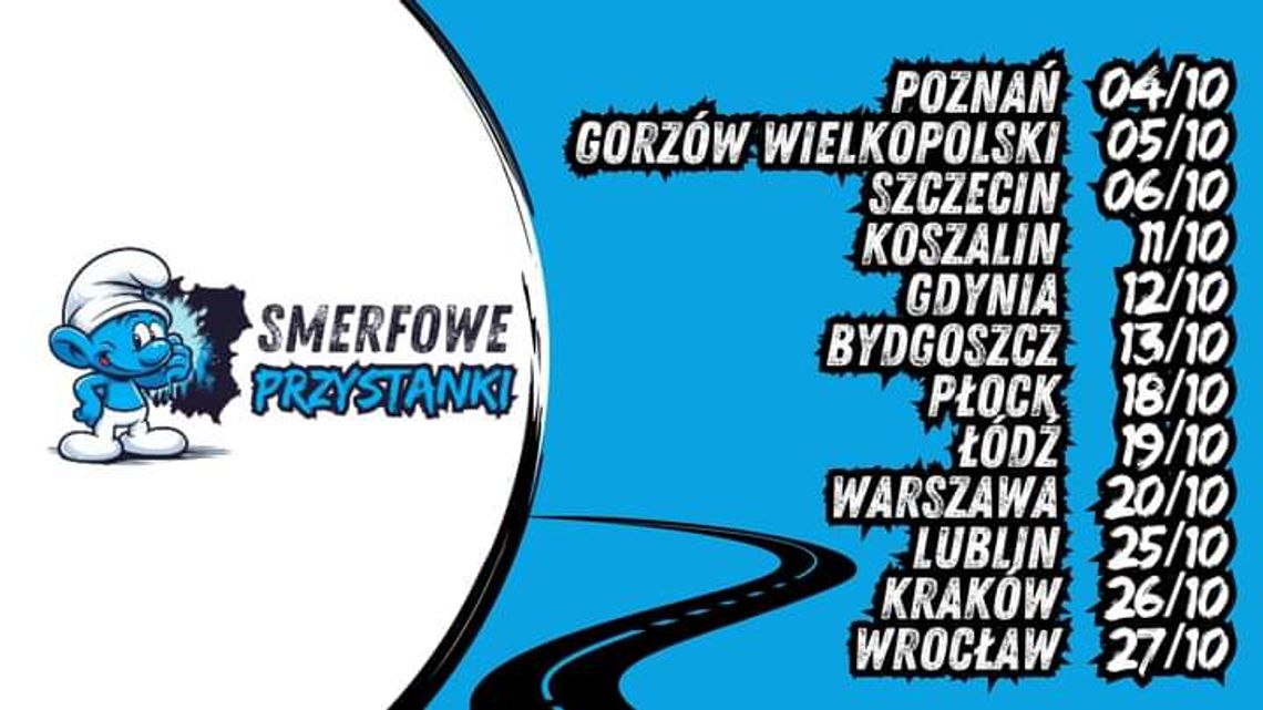 Smerfowe przystanki w Gorzowie