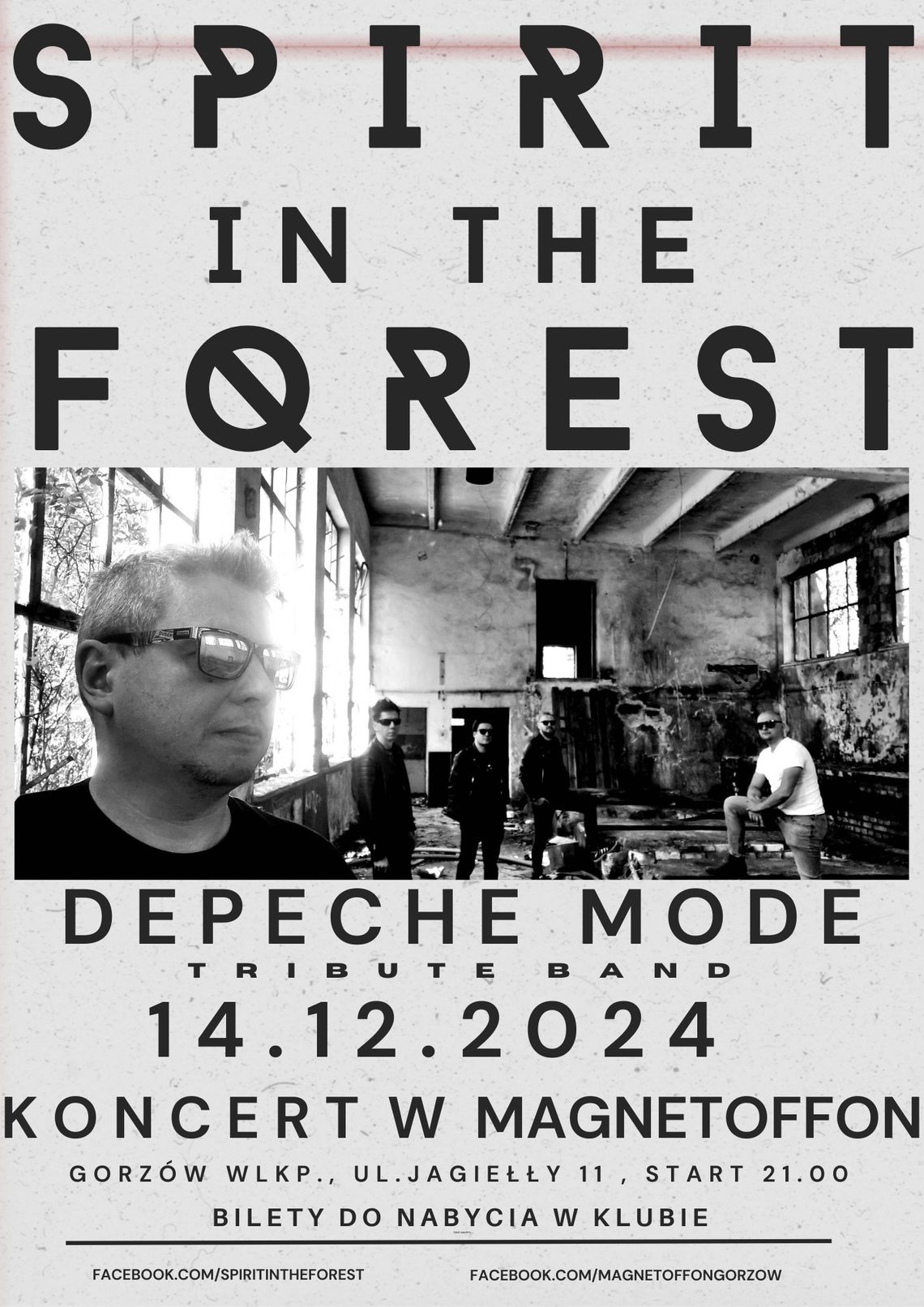 SPIRIT IN THE FOREST - Depeche Mode Tribute Band