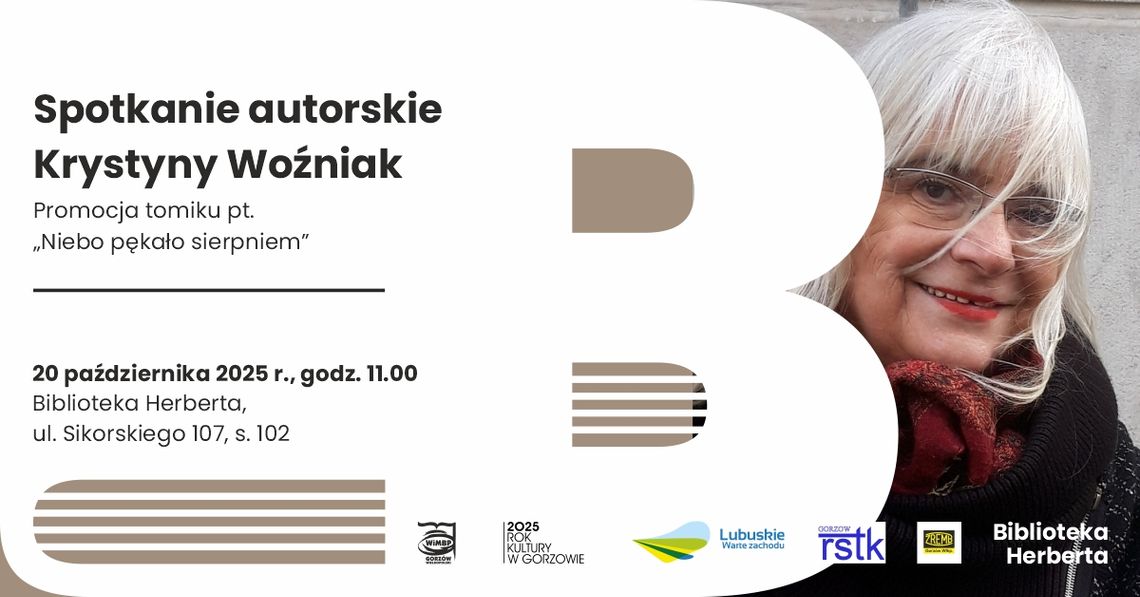 Spotkanie autorskie Krystyny Woźniak Spotkanie autorskie Krystyny Woźniak