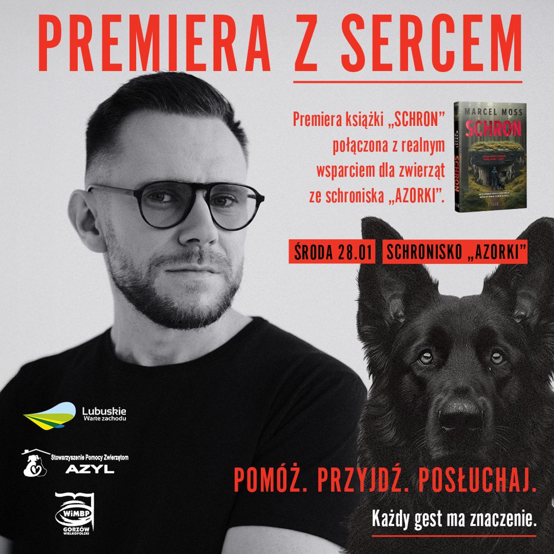 Spotkanie autorskie Marcela Mossa