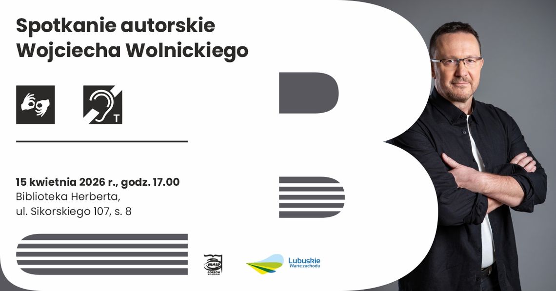 Spotkanie autorskie Wojciecha Wolnickiego