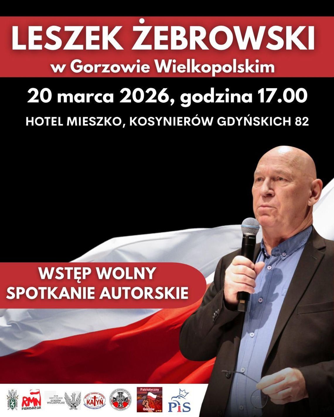 Spotkanie autorskie z Leszkiem Żebrowskim