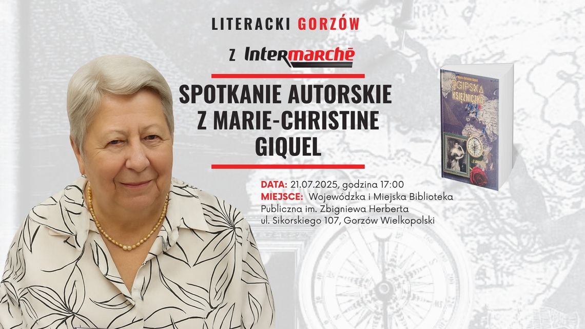 Spotkanie autorskie z Marie-Christine Giquel – autorką poruszającej powieści "Egipska księżniczka" Spotkanie autorskie z Marie-Christine Giquel – autorką poruszającej powieści "Egipska księżniczka"