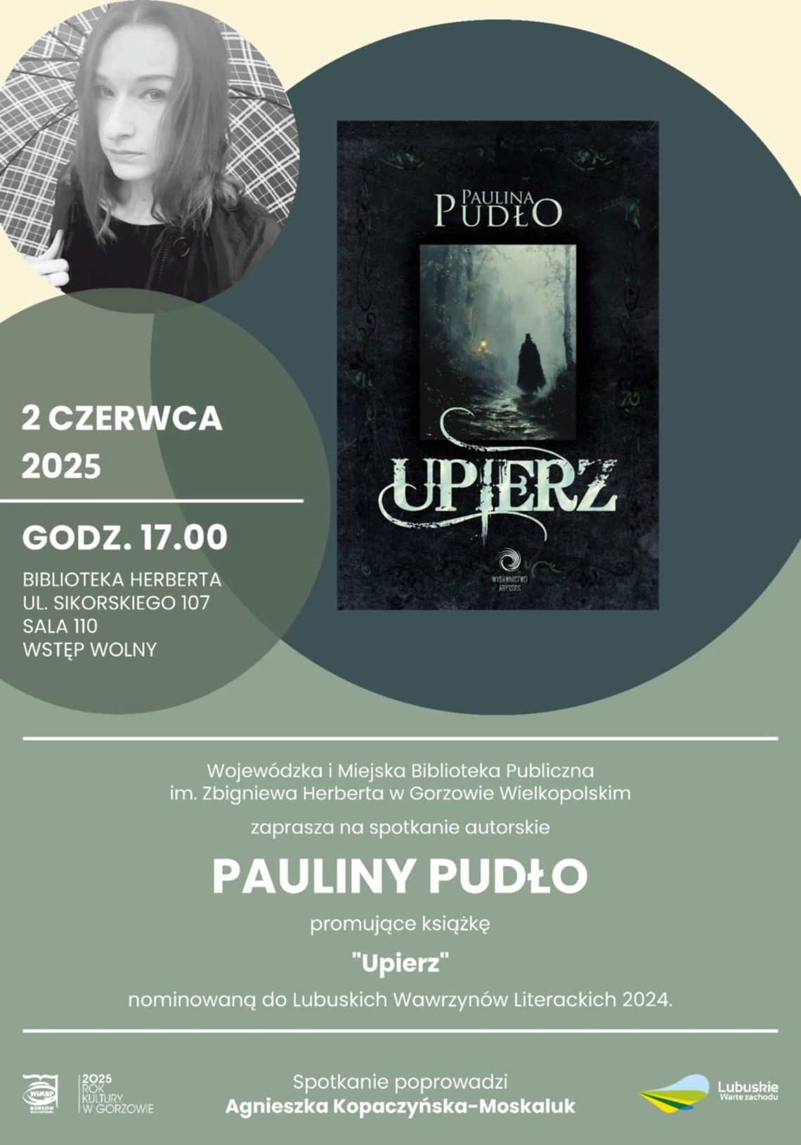 Spotkanie autorskie z Pauliną Pudło Spotkanie autorskie z Pauliną Pudło