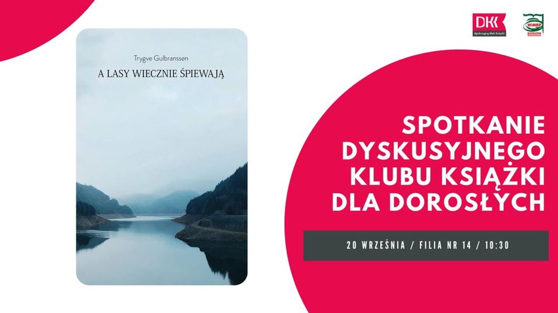 Spotkanie Dyskusyjnego Klubu Książki dla dorosłych