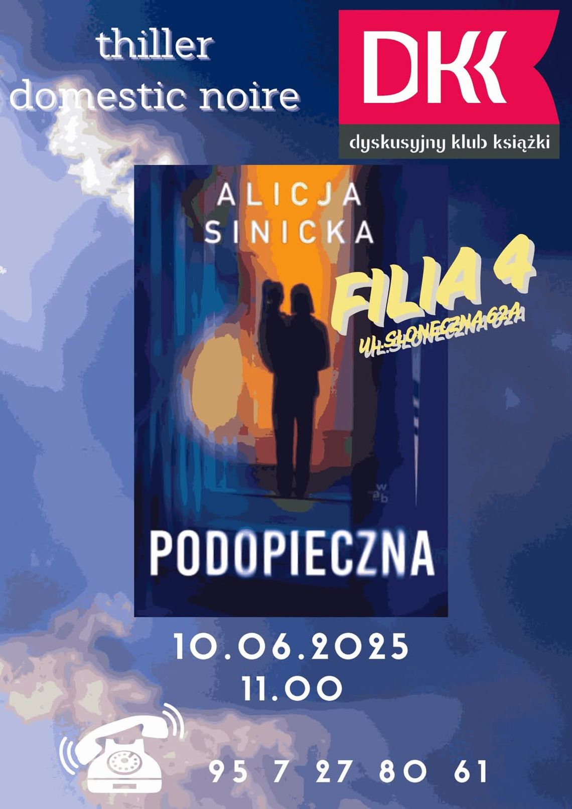 Spotkanie Dyskusyjnego Klubu Książki dla dorosłych Spotkanie Dyskusyjnego Klubu Książki dla dorosłych