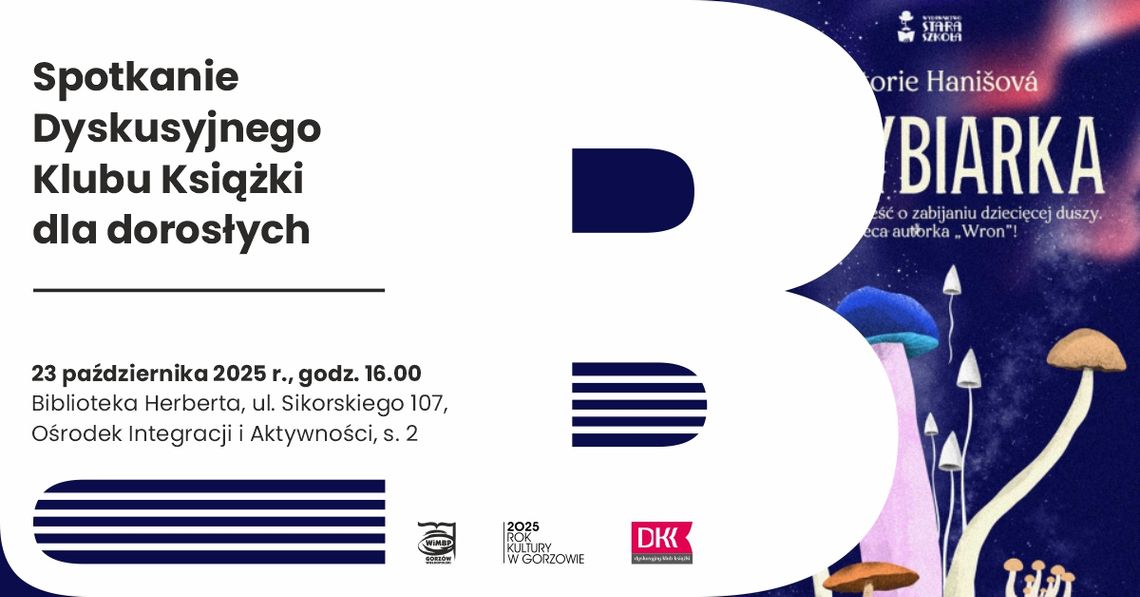 Spotkanie Dyskusyjnego Klubu Książki dla dorosłych