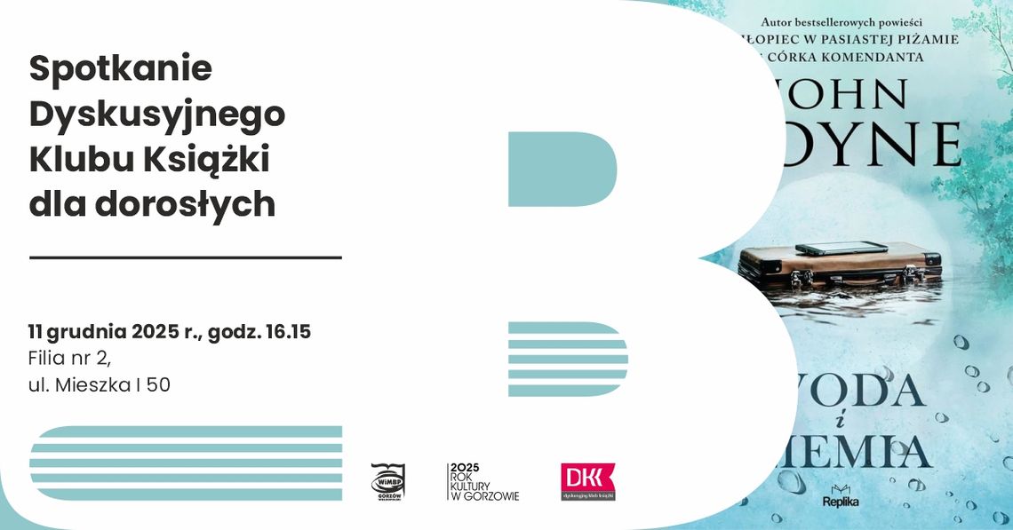 Spotkanie Dyskusyjnego Klubu Książki dla dorosłych Spotkanie Dyskusyjnego Klubu Książki dla dorosłych