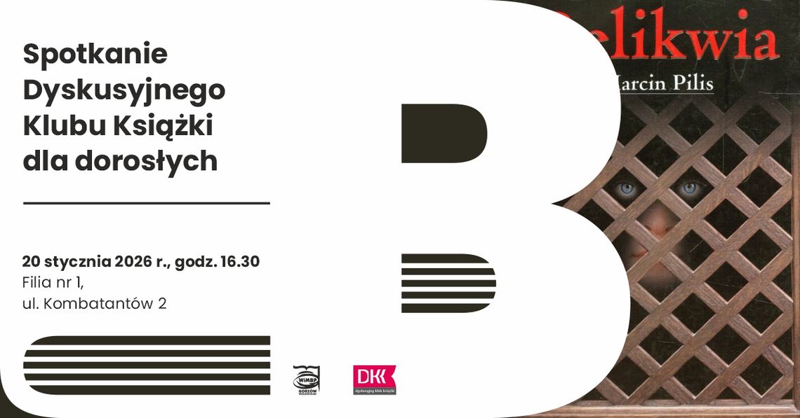 Spotkanie Dyskusyjnego Klubu Książki dla dorosłych
