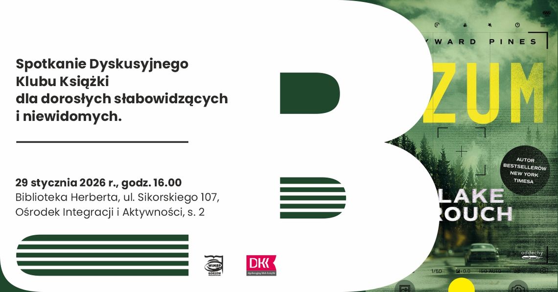 Spotkanie Dyskusyjnego Klubu Książki dla dorosłych