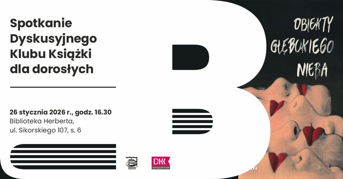 Spotkanie Dyskusyjnego Klubu Książki dla dorosłych