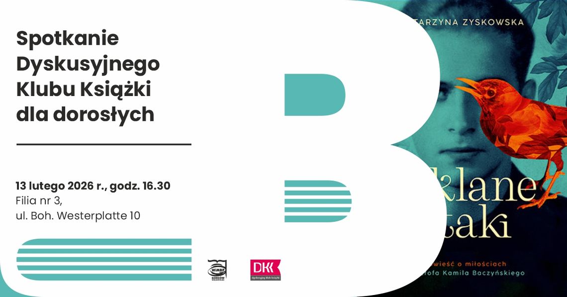 Spotkanie Dyskusyjnego Klubu Książki dla dorosłych Spotkanie Dyskusyjnego Klubu Książki dla dorosłych
