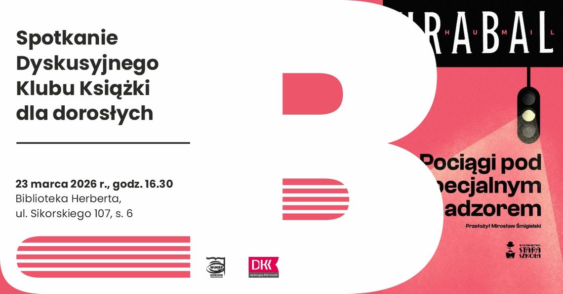 Spotkanie Dyskusyjnego Klubu Książki dla dorosłych
