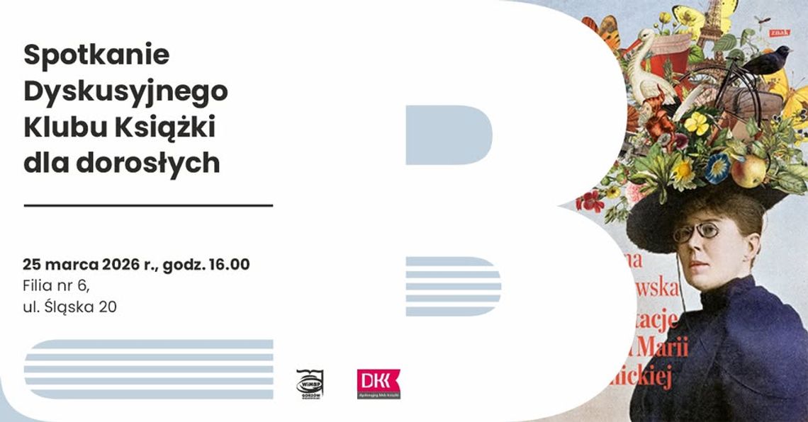 Spotkanie Dyskusyjnego Klubu Książki dla dorosłych