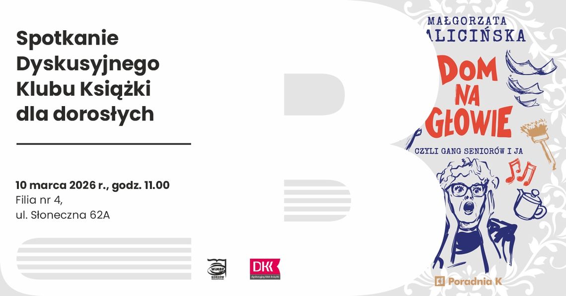 Spotkanie Dyskusyjnego Klubu Książki dla dorosłych