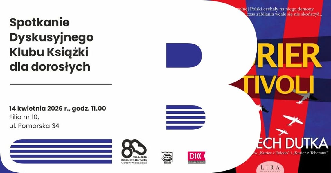 Spotkanie Dyskusyjnego Klubu Książki dla dorosłych Spotkanie Dyskusyjnego Klubu Książki dla dorosłych