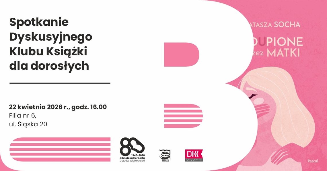 Spotkanie Dyskusyjnego Klubu Książki dla dorosłych
