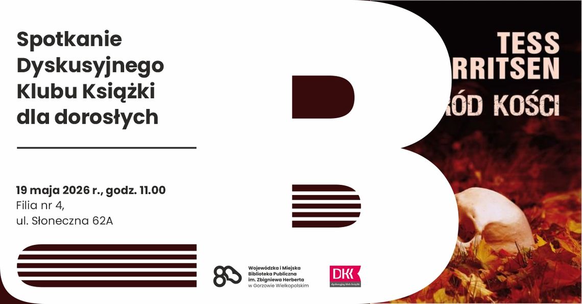 Spotkanie Dyskusyjnego Klubu Książki dla dorosłych
