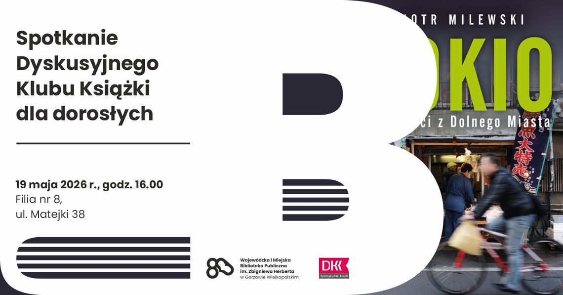 Spotkanie Dyskusyjnego Klubu Książki dla dorosłych