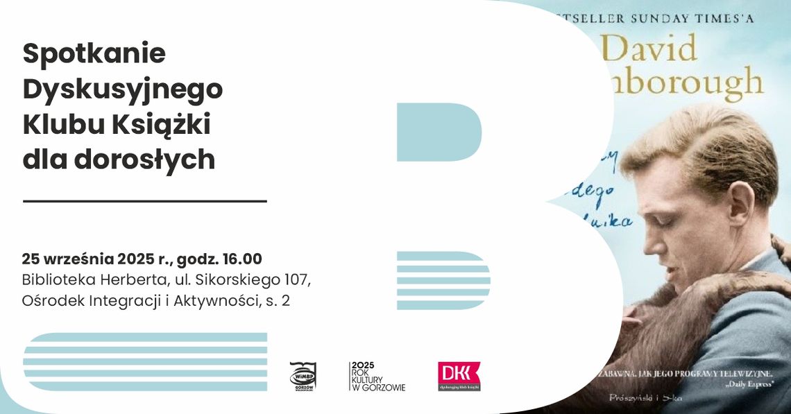 Spotkanie Dyskusyjnego Klubu Książki dla dorosłych słabowidzących i niewidomych