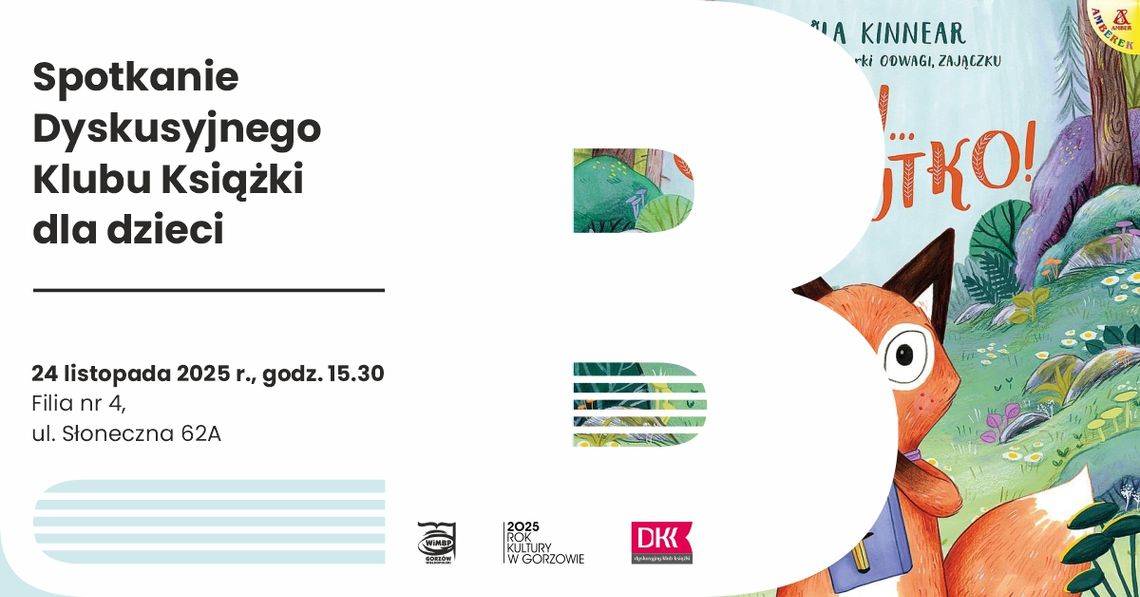 Spotkanie Dyskusyjnego Klubu Książki dla dzieci