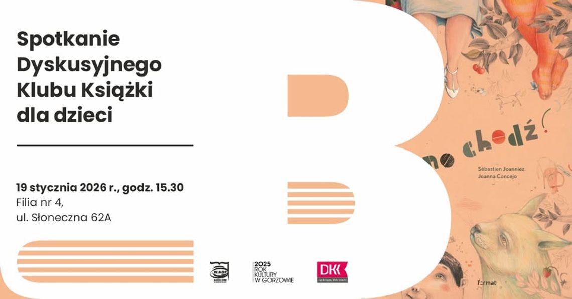 Spotkanie Dyskusyjnego Klubu Książki dla dzieci