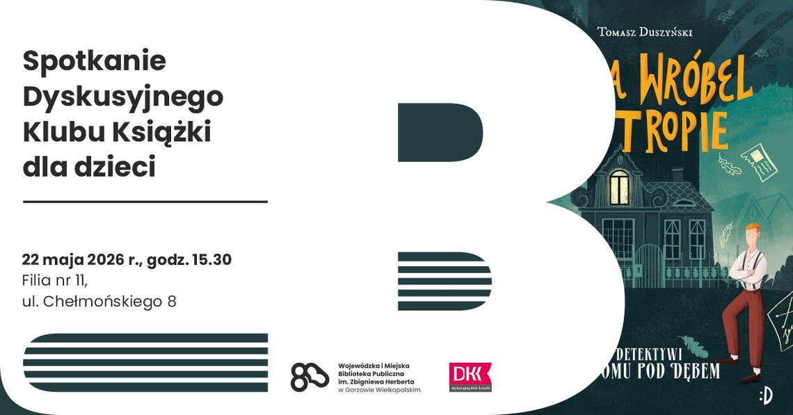 Spotkanie Dyskusyjnego Klubu Książki dla dzieci Spotkanie Dyskusyjnego Klubu Książki dla dzieci